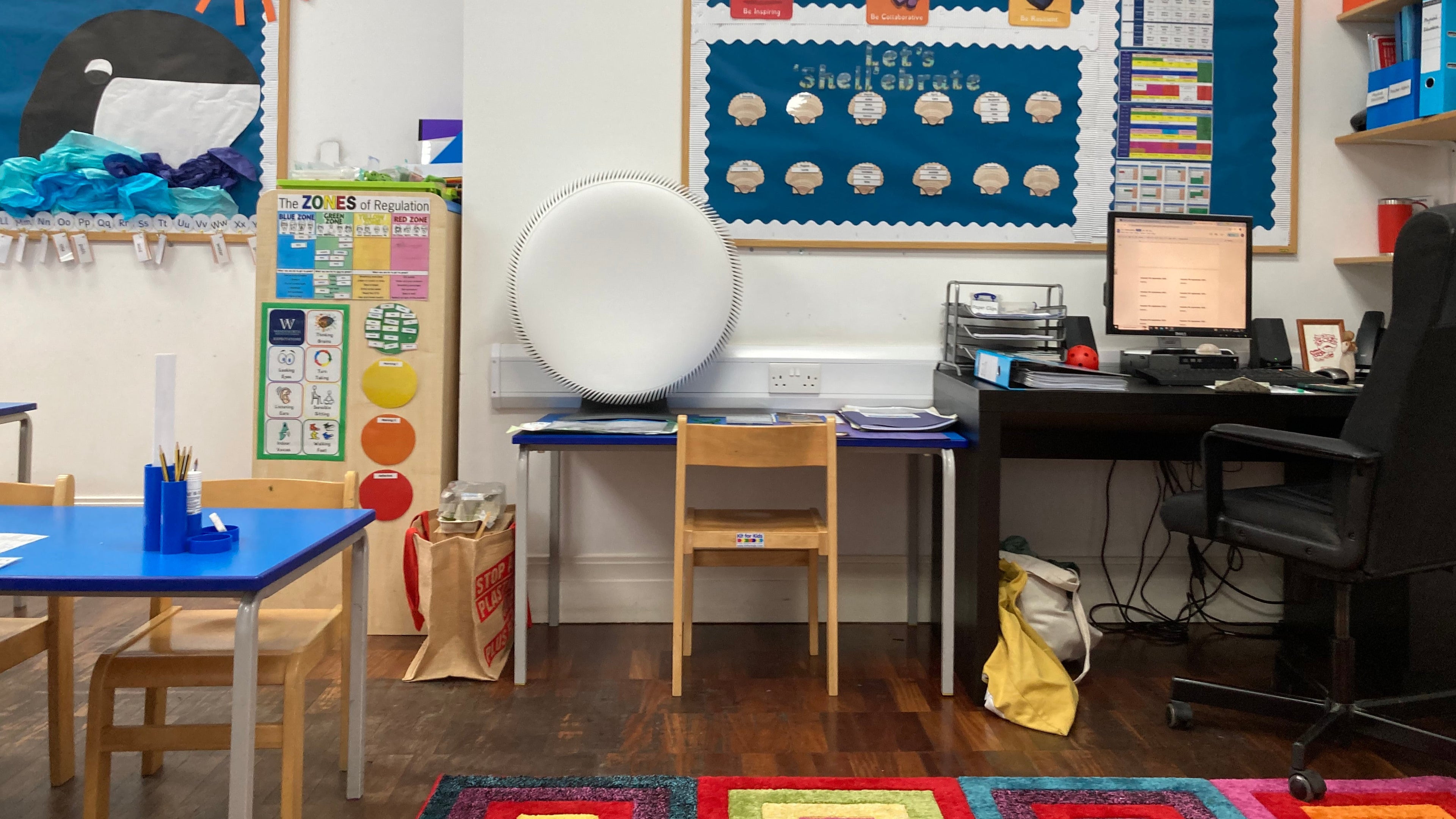 Classroom air purifier