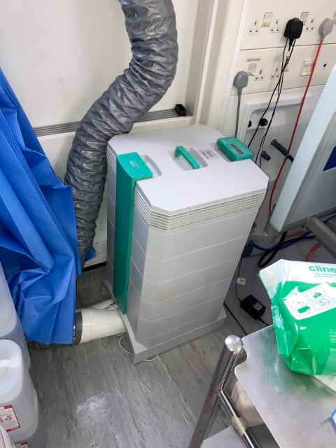 Air Cleaner For Positive Pressure