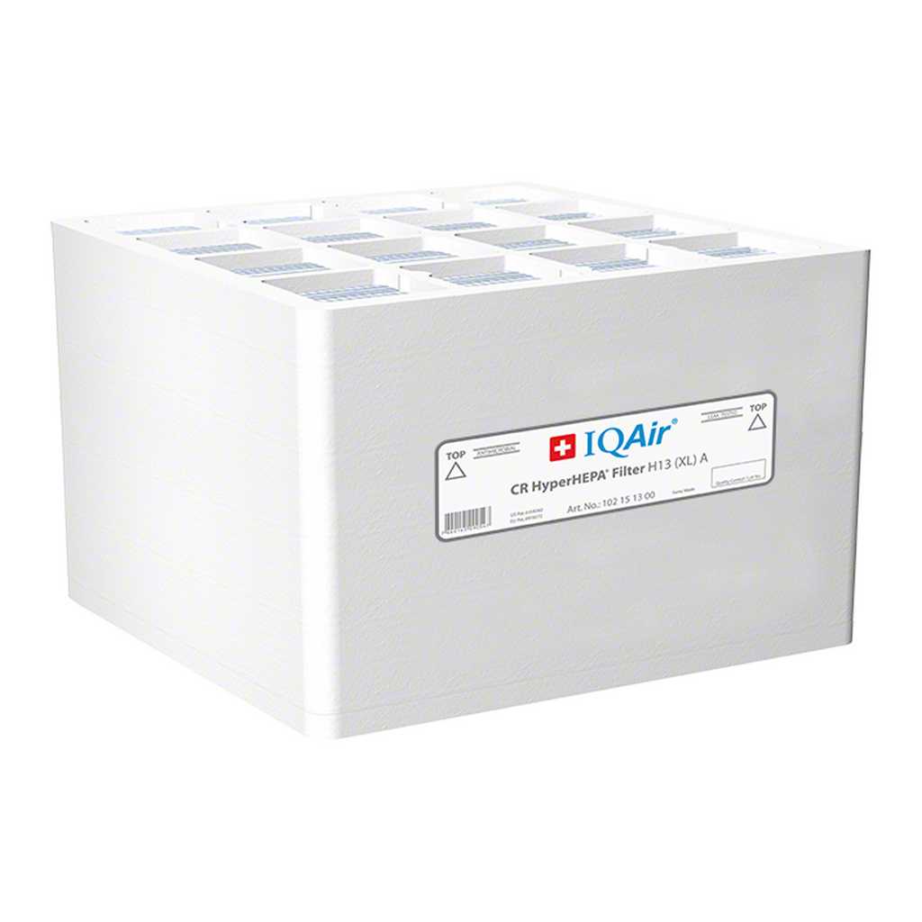 IQAir HyperHEPA CR H13 (XL) Anti-Microbial side view