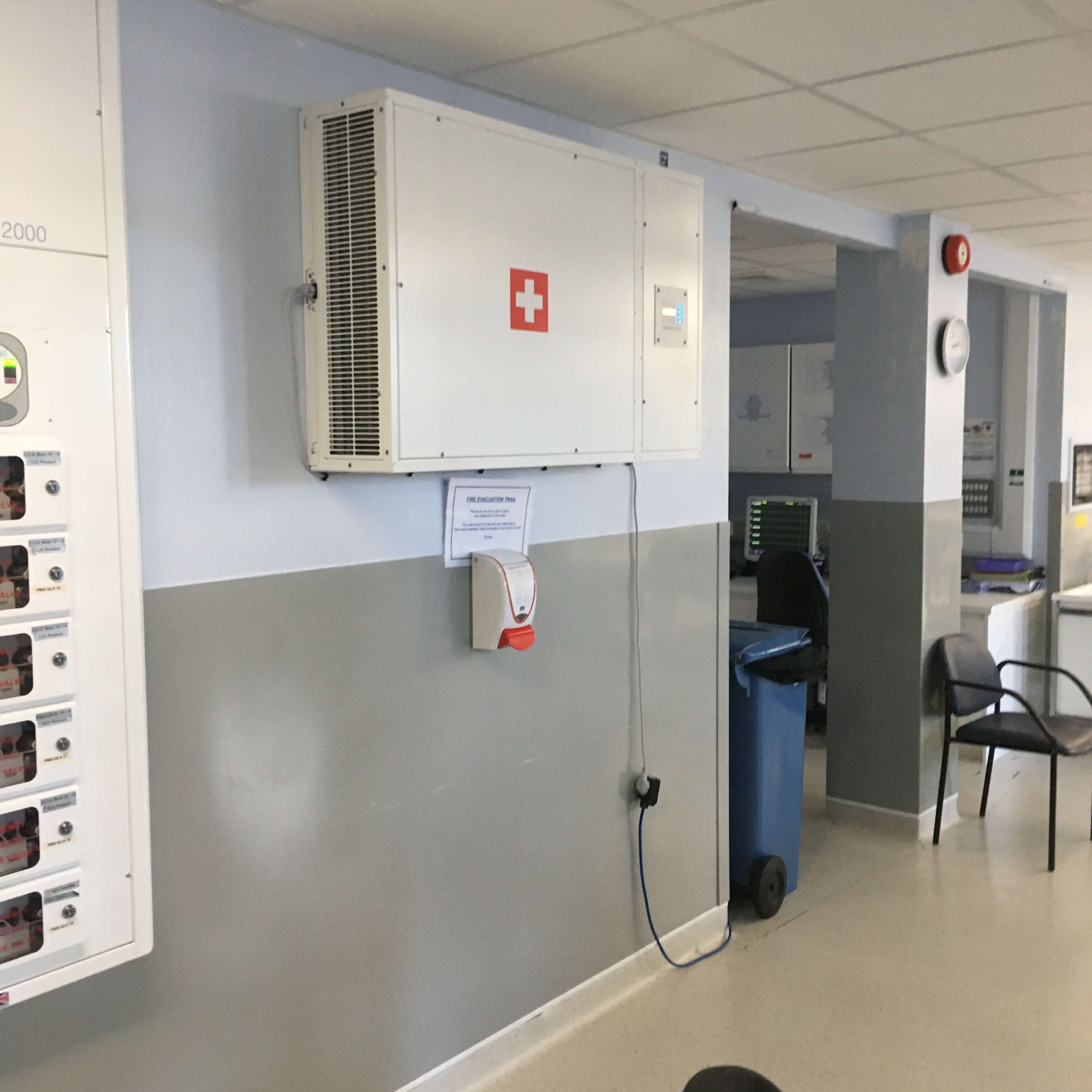 On-site Hospital IQAir Clean Air Purification