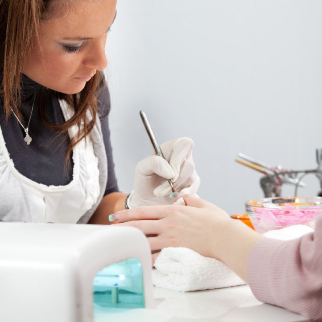 Nail tech shop air purifier